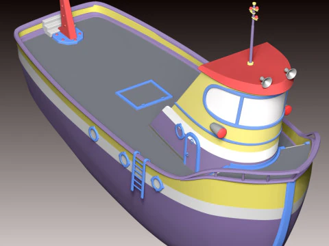 Captain Turbot The Flounder - PAW Patrol 3D Print Model