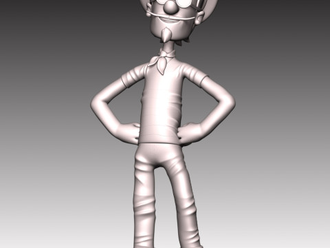 Francois Turbot - PAW Patrol 3Dプリントモデル