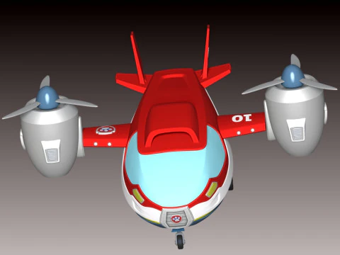 エアパトローラー - PAW パトロール 3Dプリントモデル