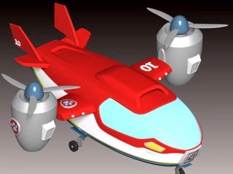 エアパトローラー - PAW パトロール 3Dプリントモデル