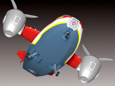 エアパトローラー - PAW パトロール 3Dプリントモデル