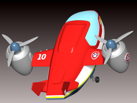 The Air Patroller - PAW Patrol 3Dプリントモデル