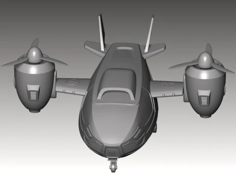 エアパトローラー - PAW パトロール 3Dプリントモデル
