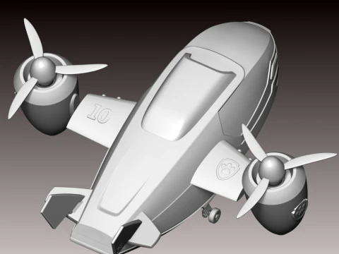 エアパトローラー - PAW パトロール 3Dプリントモデル