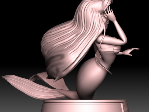 Ariel Princess 3D Baskı Modeli