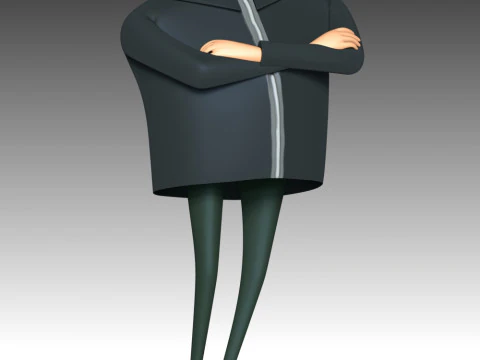Felonius Gru - Despicable Me 3D Print Model