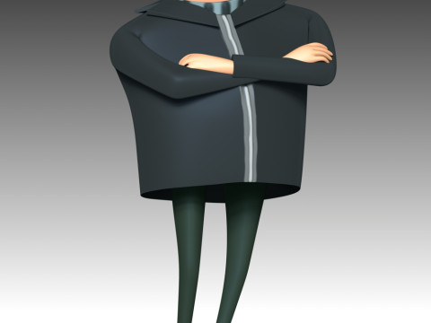 Felonius Gru - Despicable Me 3D-printmodel