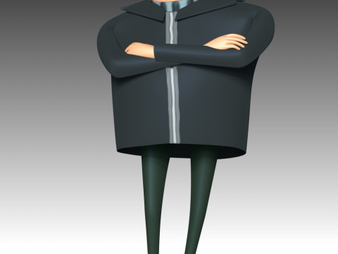 Felonius Gru - Despicable Me 3D-printmodel