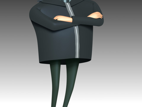 Felonius Gru - Despicable Me 3D-printmodel