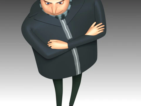 Felonius Gru - Despicable Me 3D Print Model