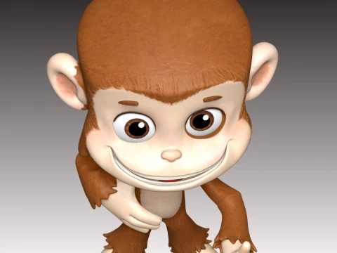 Mandy Monkey - PAW Patrol 3D Print Model