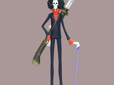 Brook Strong World 3D Принт Модель