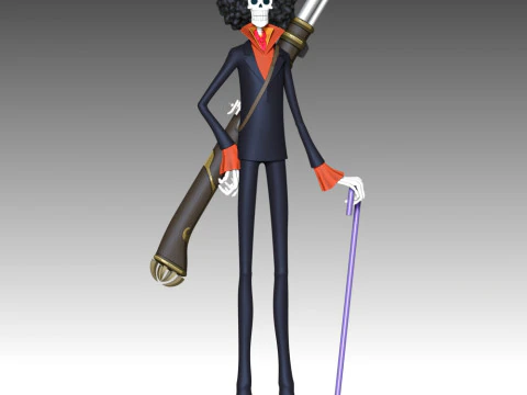 Brook Strong World 3D Print Model
