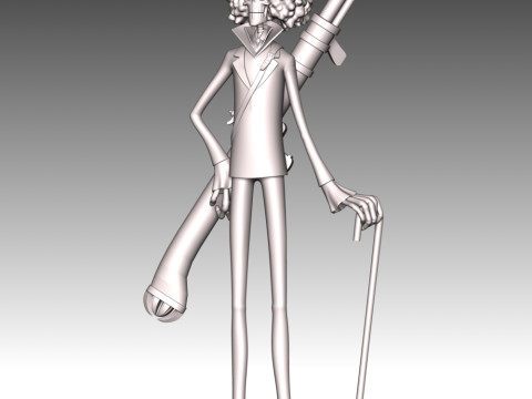 Brook Strong World 3D-printmodel