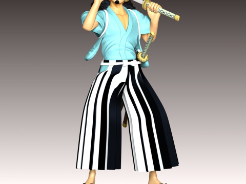 Usohachi - One Piece 3D प्रिंट मॉडल