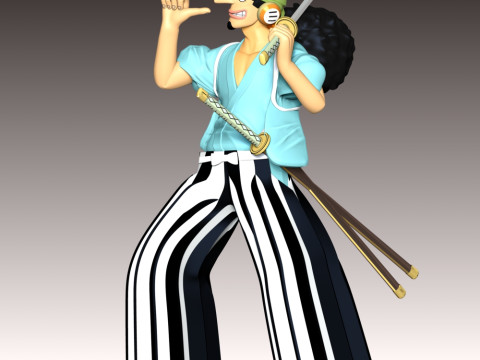 Usohachi - One Piece 3D प्रिंट मॉडल