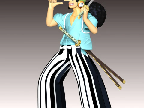 Usohachi - One Piece 3D Print Model