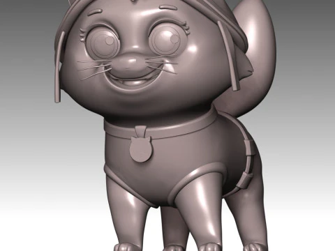 Cat Skye - Paw Patrol 3D Print Model