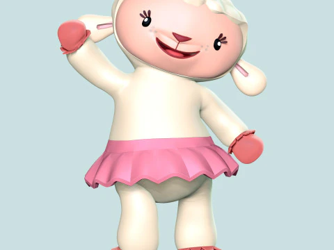 Lambie Fan Art 3D Print Model