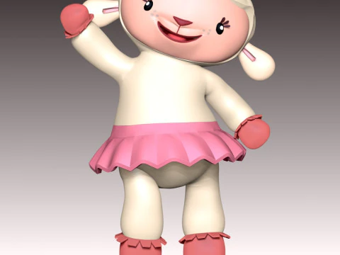 Lambie Fan Art 3D Print Model