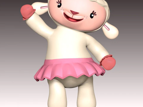Lambie Fan Art 3D Print Model