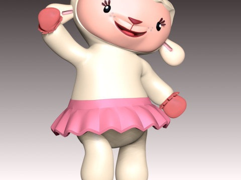 Lambie Fan Art 3D-printmodel