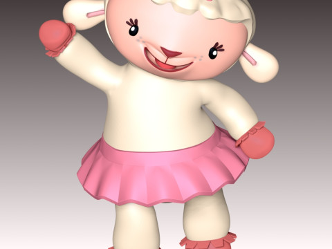 Lambie Fan Art 3D-printmodel