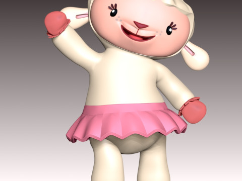 Lambie Fan Art 3D-printmodel