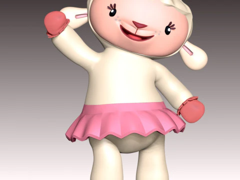 Lambie Fan Art 3D Print Model