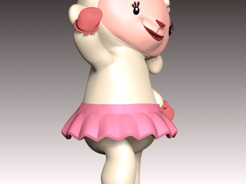 Lambie Fan Art 3D-printmodel