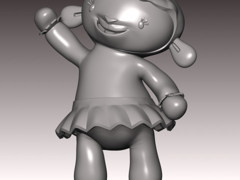 Lambie Fan Art 3D-printmodel