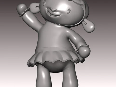 Lambie Fan Art 3D Print Model