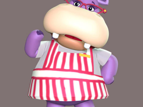 Hallie Fan Art 3D Print Model