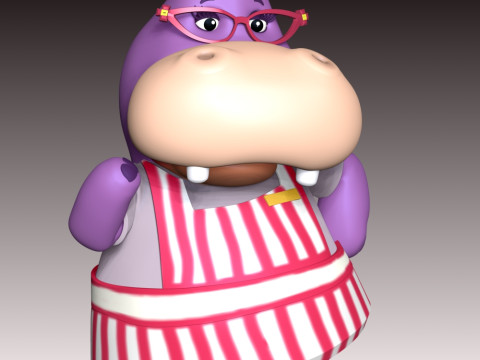 Hallie Fan Art 3D प्रिंट मॉडल