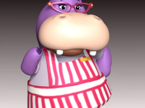 Hallie Fan Art 3D Print Model