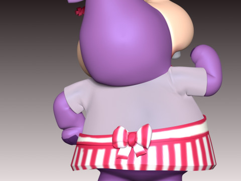 Hallie Fan Art 3D प्रिंट मॉडल
