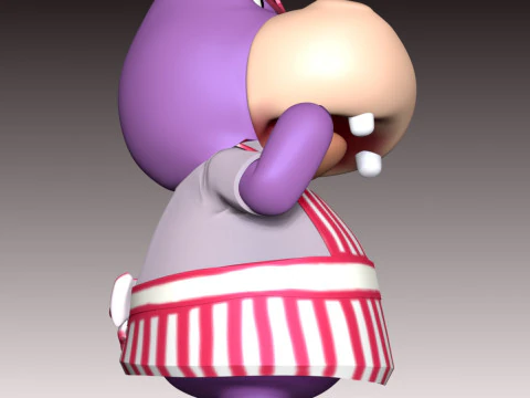 Hallie Fan Art 3D Print Model