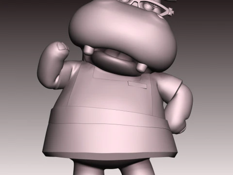 Hallie Fan Art 3D Print Model