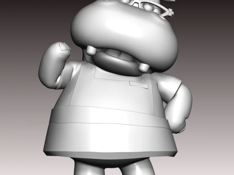 Hallie Fan Art 3D Print Model
