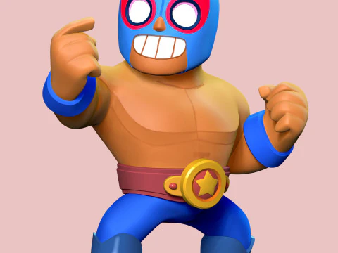 El Primo - Brawl Stars 3D Print Model