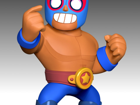 El Primo - Brawl Stars Model Cetak 3D