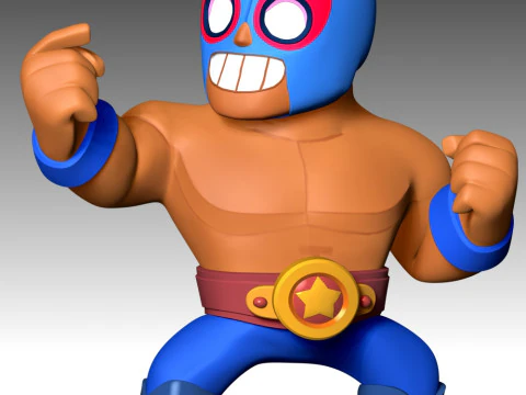 El Primo - Brawl Stars 3D Print Model