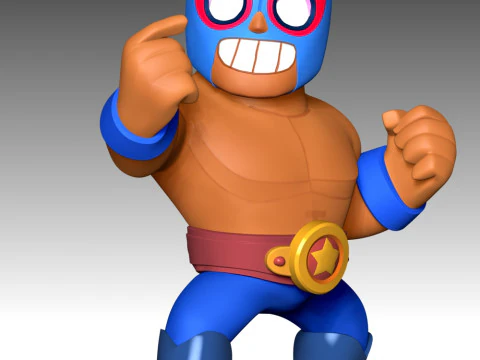 El Primo - Brawl Stars 3D Print Model