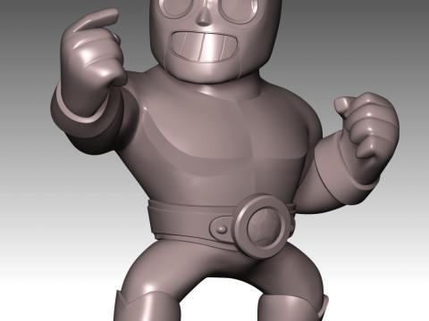 El Primo - Brawl Stars Model Cetak 3D