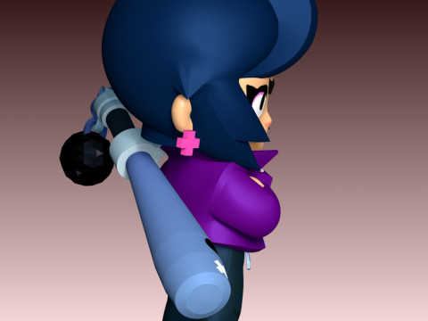 Bibi - Brawl Stars Model do druku 3D