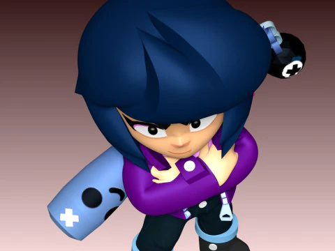 Bibi - Brawl Stars 3D Print Model