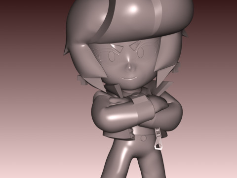 Bibi - Brawl Stars Model do druku 3D