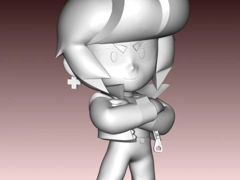 Bibi - Brawl Stars 3D Print Model