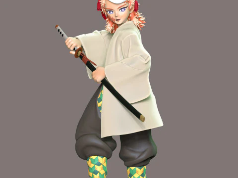 Sabito - Cacciatore di demoni Kimetsu no Yaiba Modello di stampa 3D