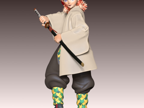 Sabito - Demon Slayer Kimetsu no Yaiba 3D Print Model
